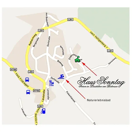 Haus Sonntag 아파트 *